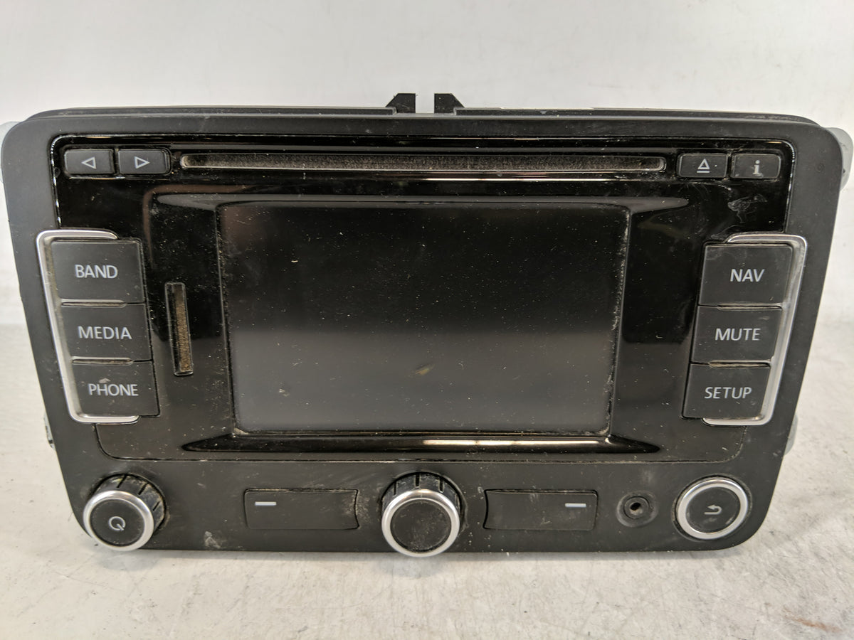 2014 Volkswagen Cc Radio AM FM Cd Player Receiver Replacement Fits Fits 2015 2016 2017 OEM Used Auto Parts - Oemusedautopart
