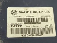 2011-2017 Volkswagen Cc ABS Pump Control Module Replacement P/N:3AA 614 109 AP Fits Fits 2011 2012 2013 2014 2015 2016 2017 