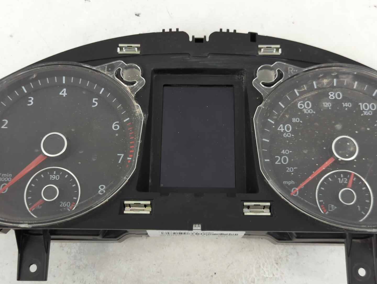 2014 Volkswagen Cc Instrument Cluster Speedometer Gauges Fits OEM Used Auto Parts - Oemusedautoparts1.com