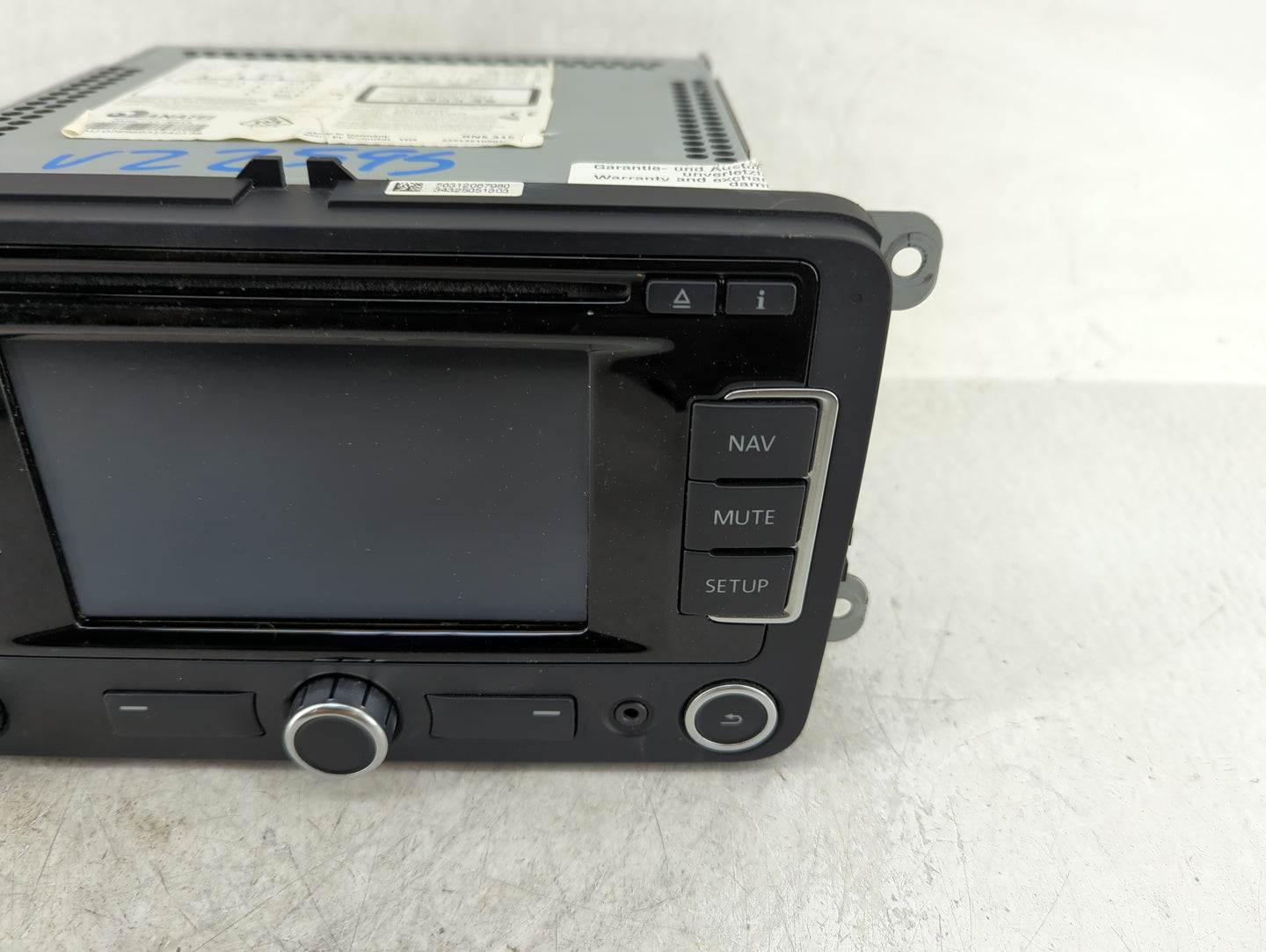 2012-2017 Volkswagen Cc Radio AM FM Cd Player Receiver Replacement P/N:1K0035274D Fits Fits 2012 2013 2014 2015 2016 2017 OE