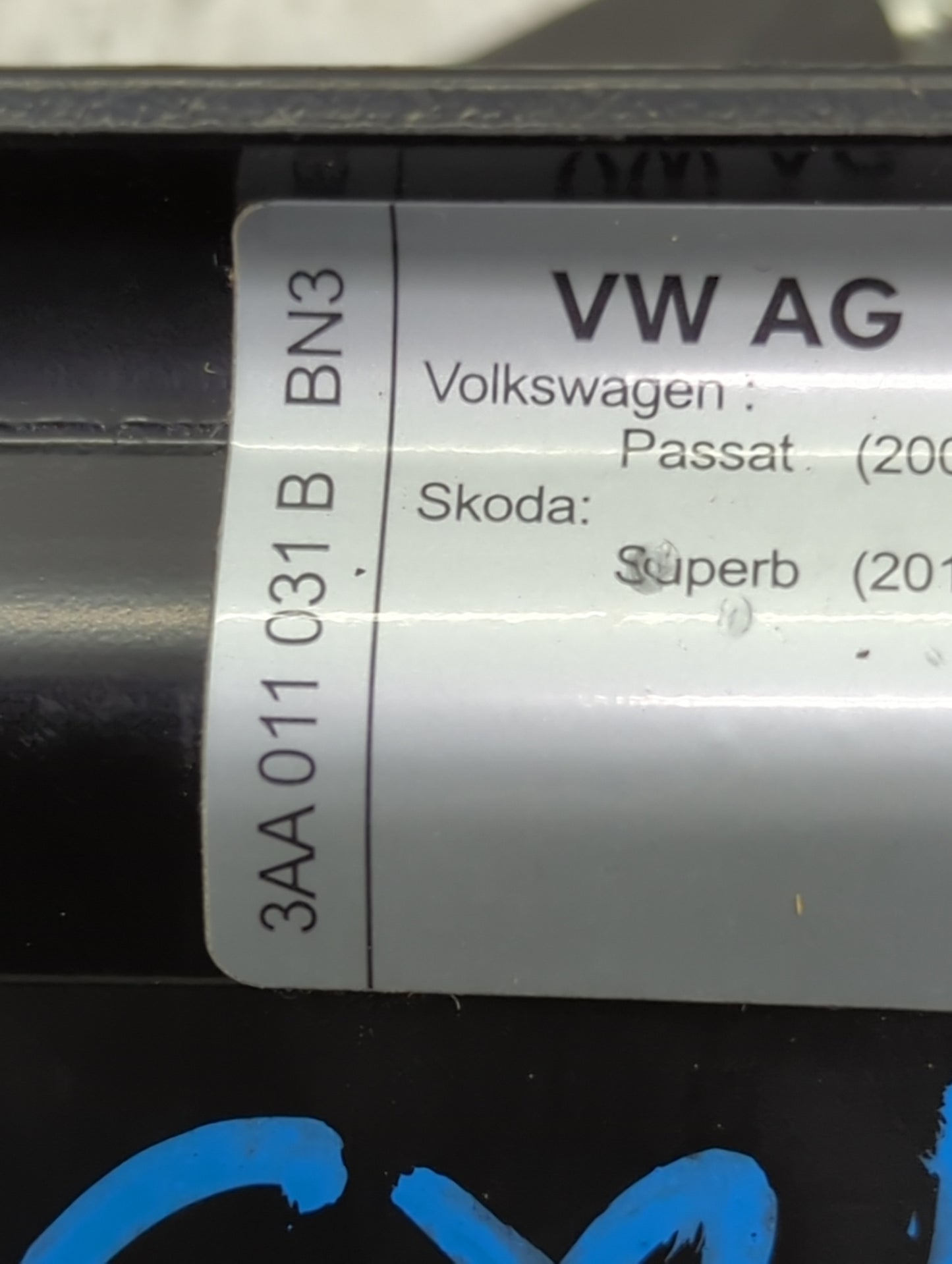 2014 Volkswagen Cc Spare Scissor Car Jack - Oemusedautoparts1.com
