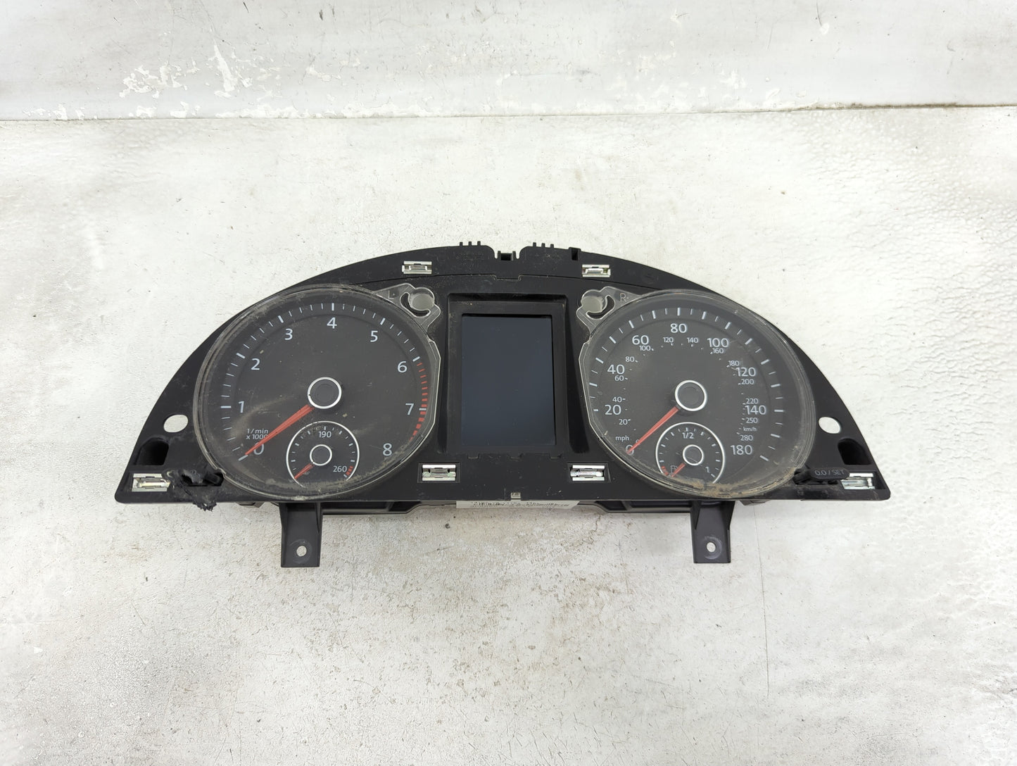 2014 Volkswagen Cc Instrument Cluster Speedometer Gauges P/N:3C8920971E A2C53238928 Miles: Fits OEM Used Auto Parts - Oemuse