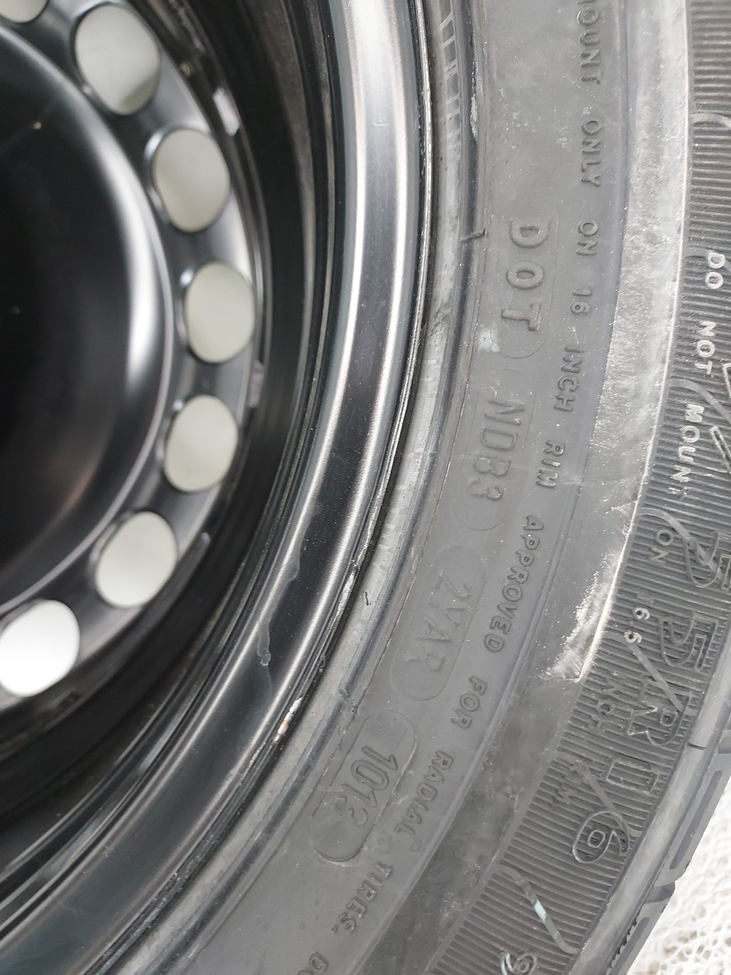 2009-2017 Volkswagen Cc Spare Donut Tire Wheel Rim Oem 1461426 - Oemusedautoparts1.com