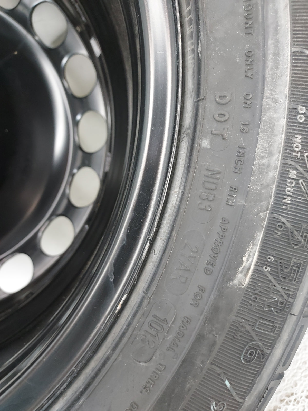 2009-2017 Volkswagen Cc Spare Donut Tire Wheel Rim Oem 1461426 - Oemusedautoparts1.com