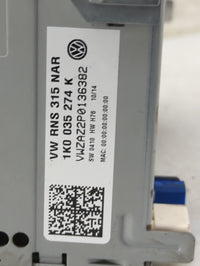 2014 Volkswagen Cc Radio AM FM Cd Player Receiver Replacement P/N:1K0035274K VWRNS315NAR, VWZAZ2P0136382 Fits Fits 2015 2016