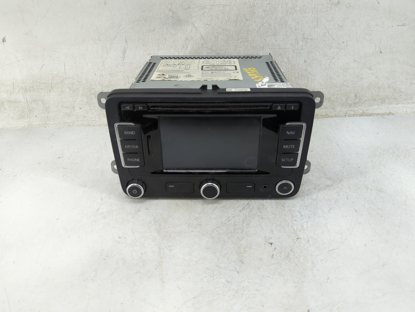 2012-2017 Volkswagen Cc Radio AM FM Cd Player Receiver Replacement P/N:1K0035274F VWZAZ2N0301840 Fits OEM Used Auto Parts - 