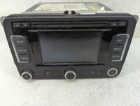 2012-2017 Volkswagen Cc Radio AM FM Cd Player Receiver Replacement P/N:1K0035274F VWZAZ2N0301840 Fits OEM Used Auto Parts - 