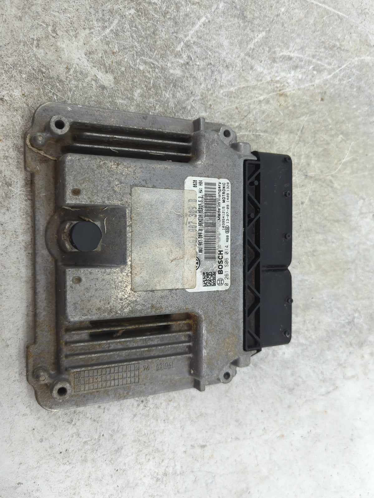 2012 Volkswagen Cc PCM Engine Control Computer ECU ECM PCU OEM P/N:06J907309B 0261S06014, 1039S41215 Fits OEM Used Auto Part