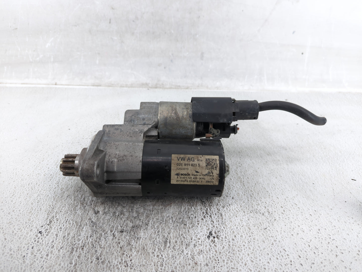 2009-2017 Volkswagen Cc Car Starter Motor Solenoid OEM P/N:02E 911 023 S Fits OEM Used Auto Parts - Oemusedautoparts1.com