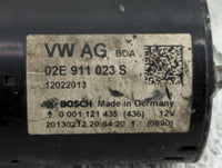 2009-2017 Volkswagen Cc Car Starter Motor Solenoid OEM P/N:02E 911 023 S Fits OEM Used Auto Parts - Oemusedautoparts1.com