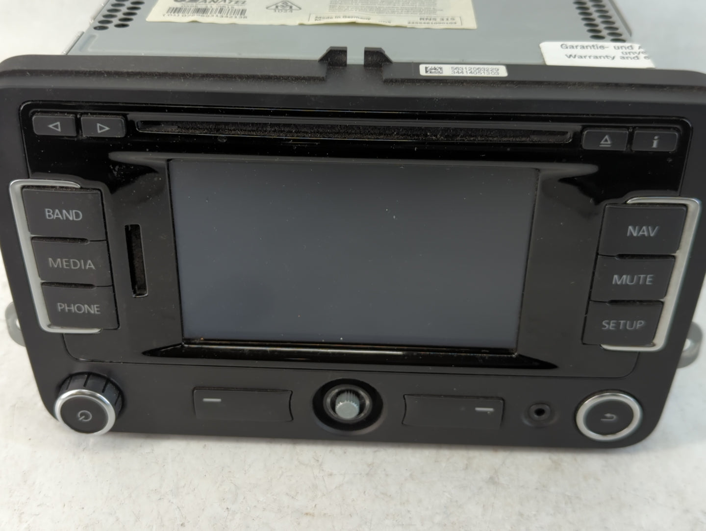 2012-2017 Volkswagen Cc Radio AM FM Cd Player Receiver Replacement P/N:1K0 035 274 F Fits Fits 2012 2013 2014 2015 2016 2017