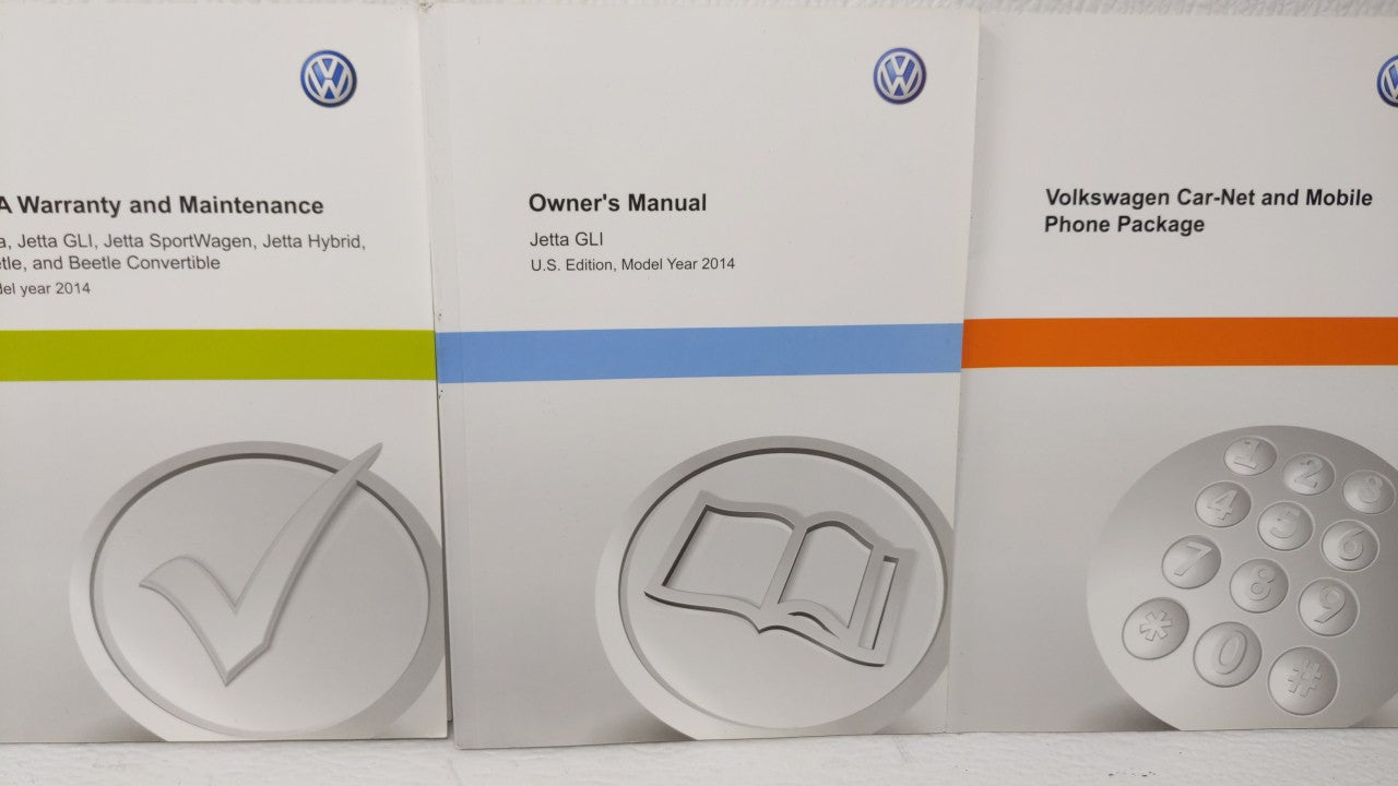 2014 Volkswagen Gli Owners Manual Book Guide OEM Used Auto Parts - Oemusedautoparts1.com