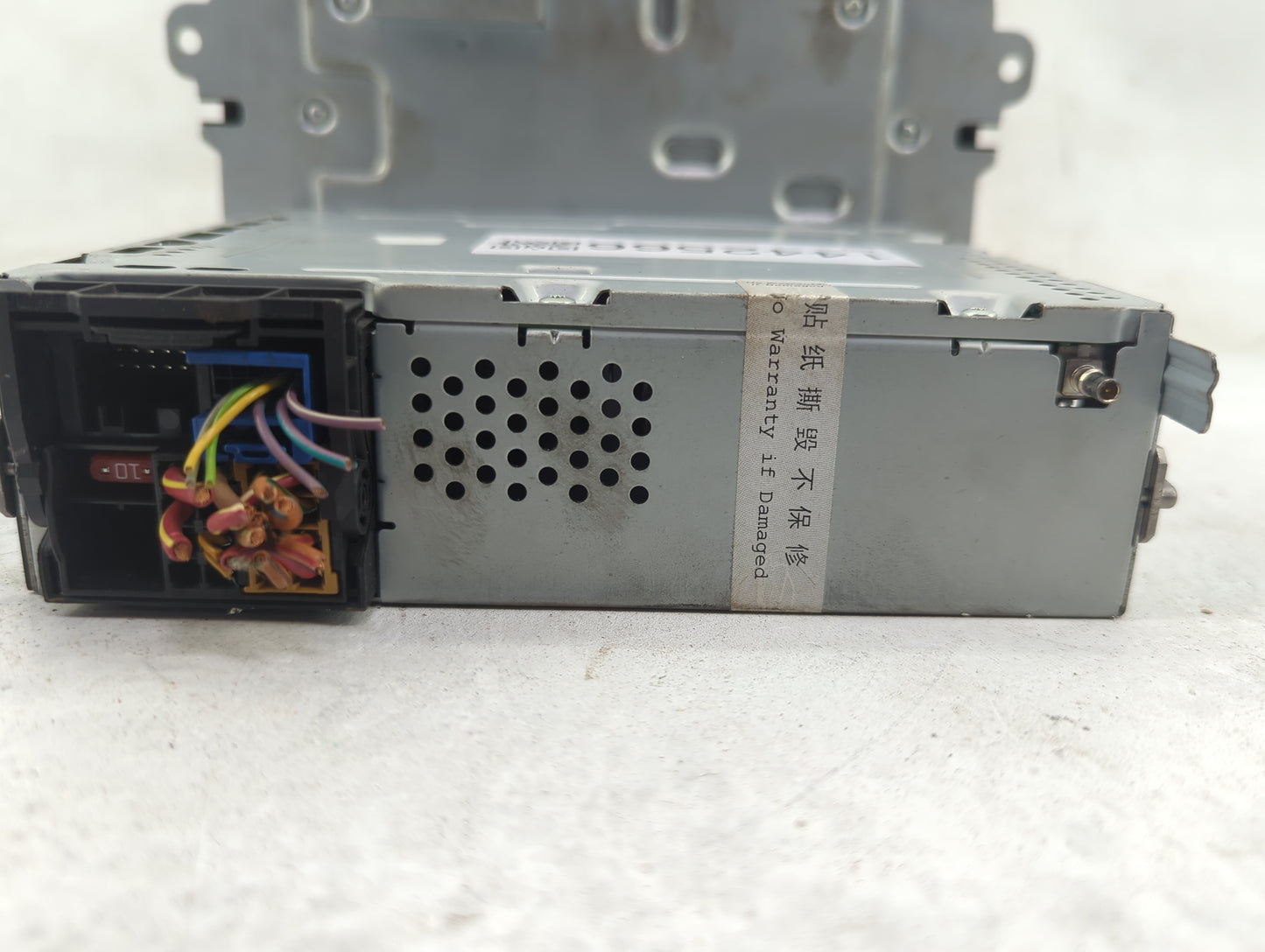 2012-2014 Volkswagen Golf Radio AM FM Cd Player Receiver Replacement P/N:6RD 035 187 B Fits Fits 2012 2013 2014 OEM Used Aut