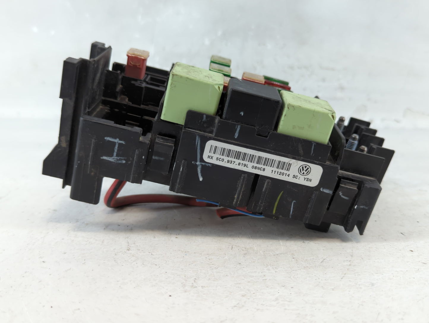 2010-2014 Volkswagen Jetta Fusebox Fuse Box Panel Relay Module P/N:5C0 937 819 Fits OEM Used Auto Parts - Oemusedautoparts1.