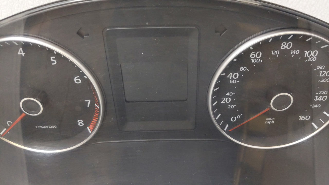 2014 Volkswagen Jetta Instrument Cluster Speedometer Gauges P/N:5C6920 953B Miles: Fits OEM Used Auto Parts - Oemusedautopar