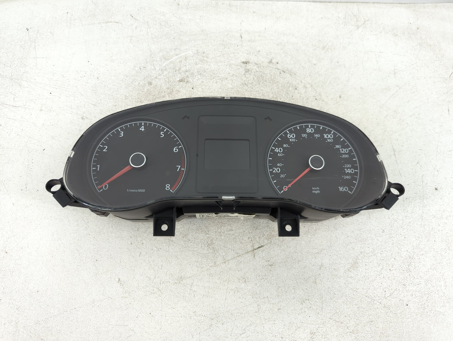 2014 Volkswagen Jetta Instrument Cluster Speedometer Gauges P/N:5C6 920 953 Fits OEM Used Auto Parts - Oemusedautoparts1.com