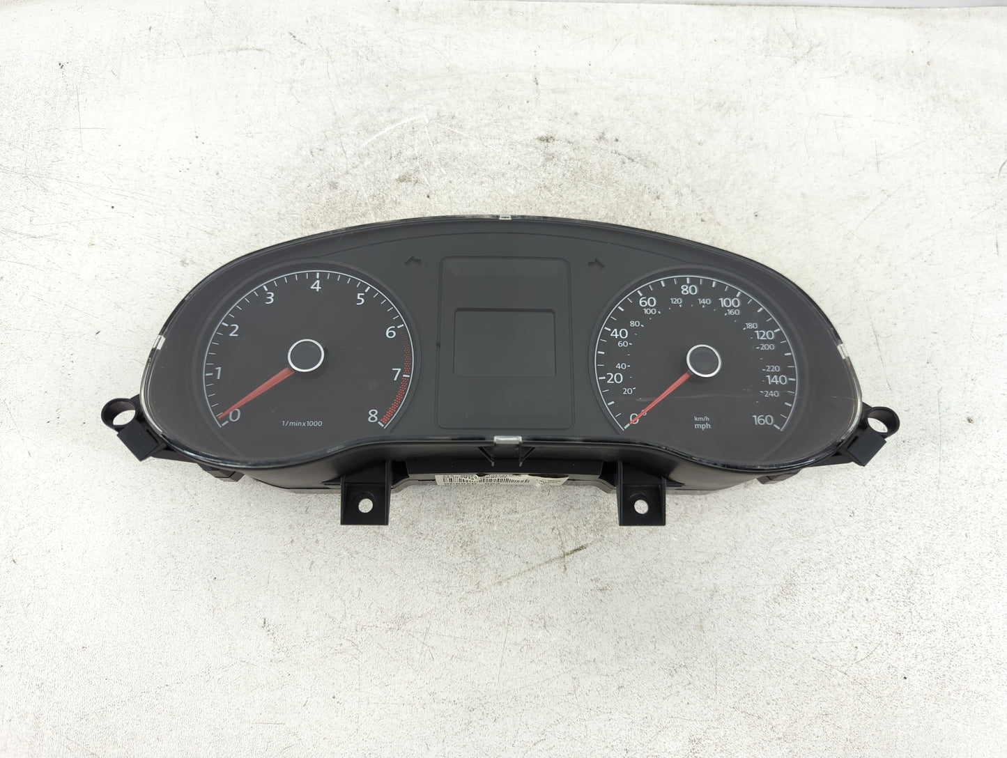 2014 Volkswagen Jetta Instrument Cluster Speedometer Gauges P/N:5C6 920 953 Fits OEM Used Auto Parts - Oemusedautoparts1.com