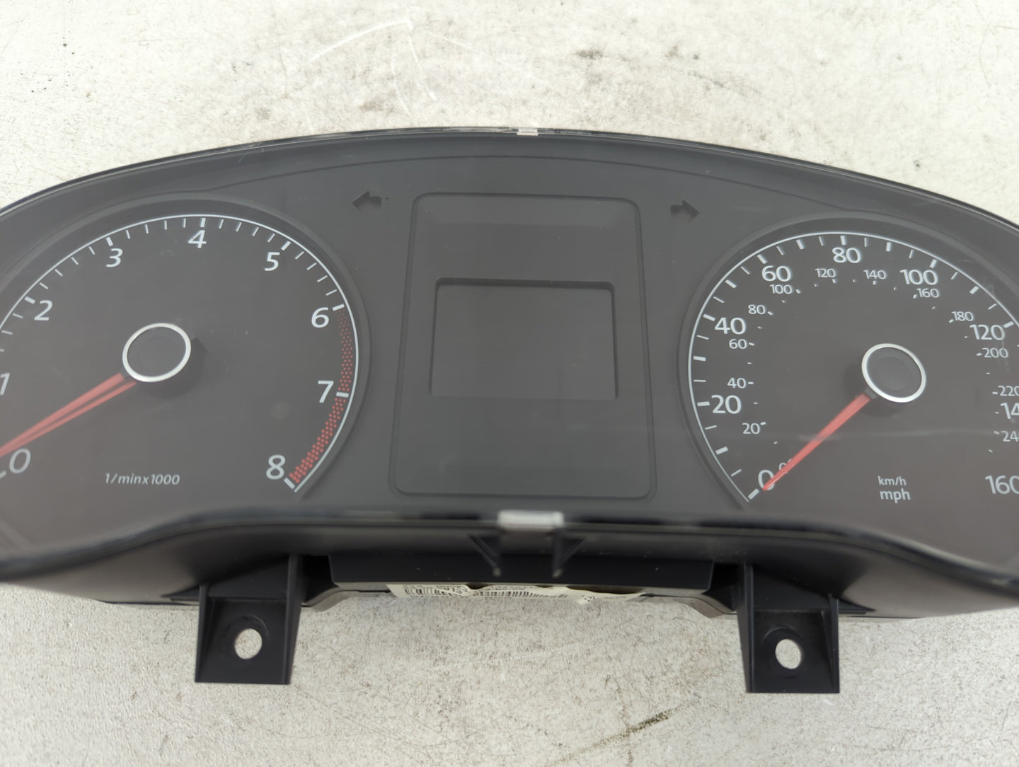 2014 Volkswagen Jetta Instrument Cluster Speedometer Gauges P/N:5C6 920 953 Fits OEM Used Auto Parts - Oemusedautoparts1.com