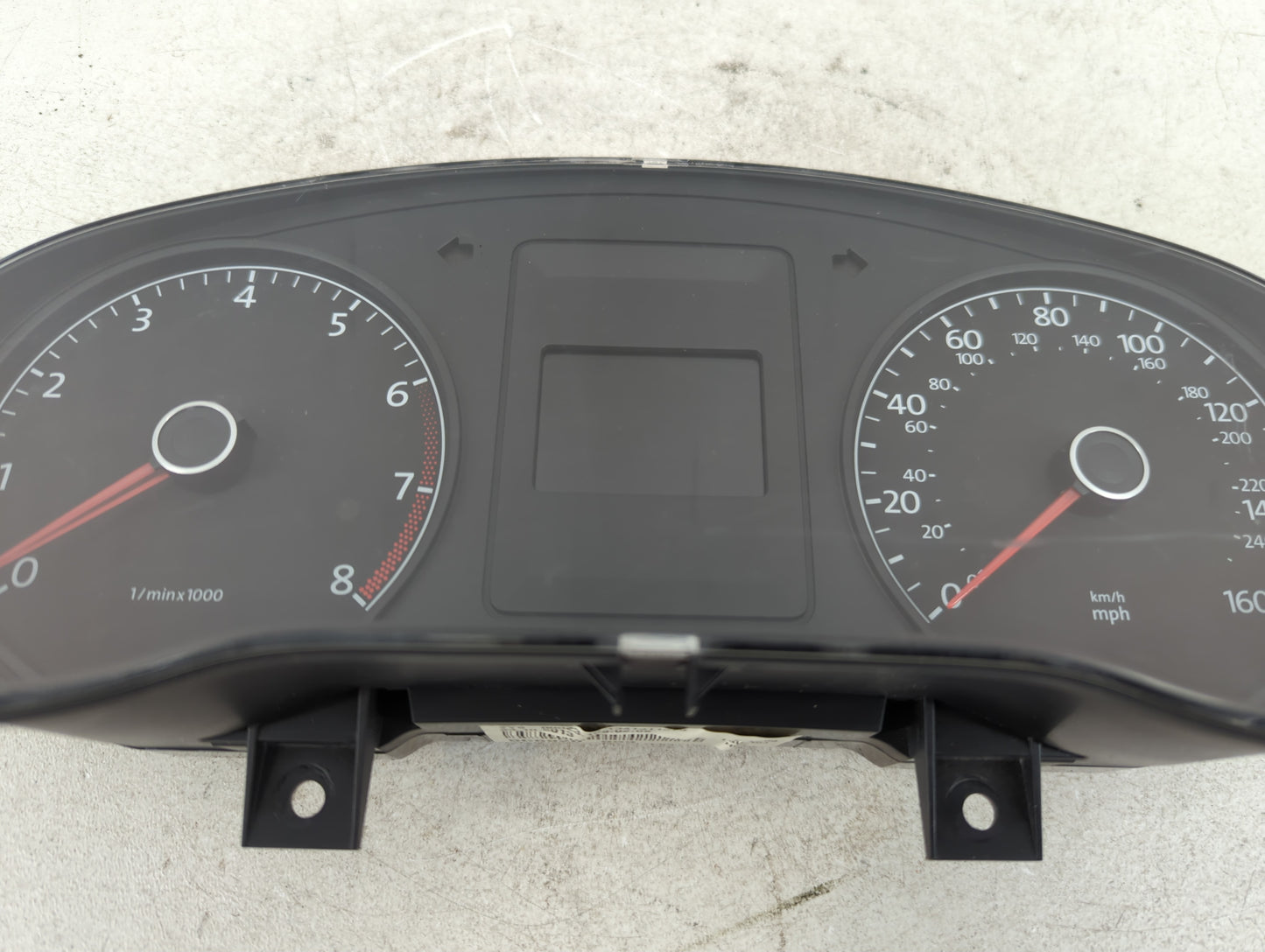 2014 Volkswagen Jetta Instrument Cluster Speedometer Gauges P/N:5C6 920 953 Fits OEM Used Auto Parts - Oemusedautoparts1.com