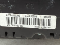 2014 Volkswagen Jetta Instrument Cluster Speedometer Gauges P/N:5C6 920 953 Fits OEM Used Auto Parts - Oemusedautoparts1.com