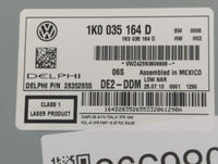 2011-2014 Volkswagen Jetta Radio AM FM Cd Player Receiver Replacement P/N:1K0 035 164 D Fits Fits 2011 2012 2013 2014 2015 2