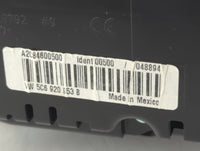 2014 Volkswagen Jetta Instrument Cluster Speedometer Gauges P/N:5C6 920 953 B Fits OEM Used Auto Parts - Oemusedautoparts1.c