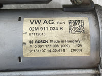 2014 Volkswagen Jetta Car Starter Motor Solenoid OEM P/N:02M 911 024 R Fits Fits 2015 2016 2017 2018 2019 2020 2021 2022 OEM