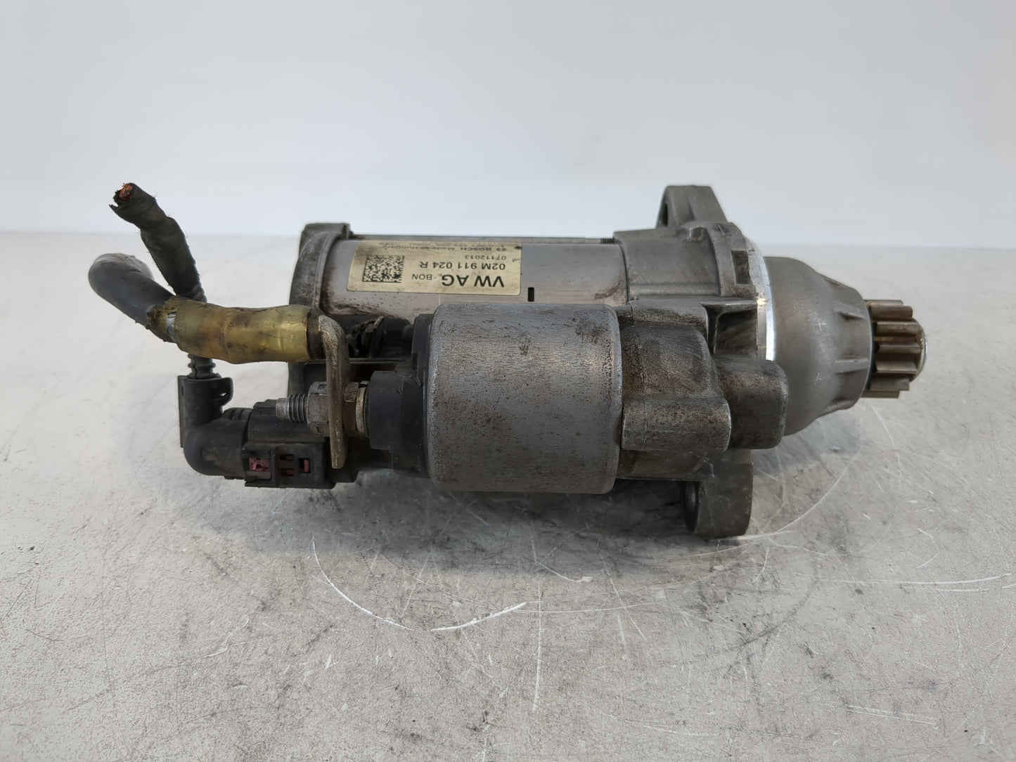 2014 Volkswagen Jetta Car Starter Motor Solenoid OEM P/N:02M 911 024 R Fits Fits 2015 2016 2017 2018 2019 2020 2021 2022 OEM