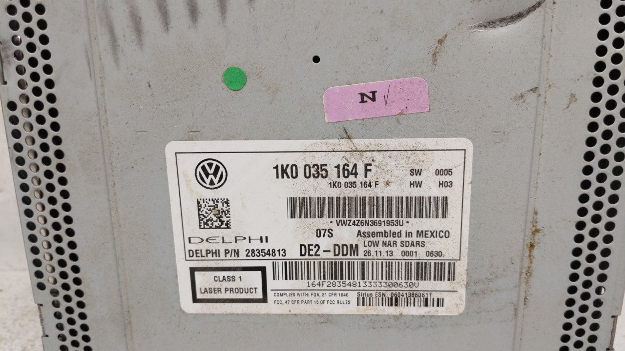 2011-2014 Volkswagen Jetta Undefined 110205 - Oemusedautoparts1.com