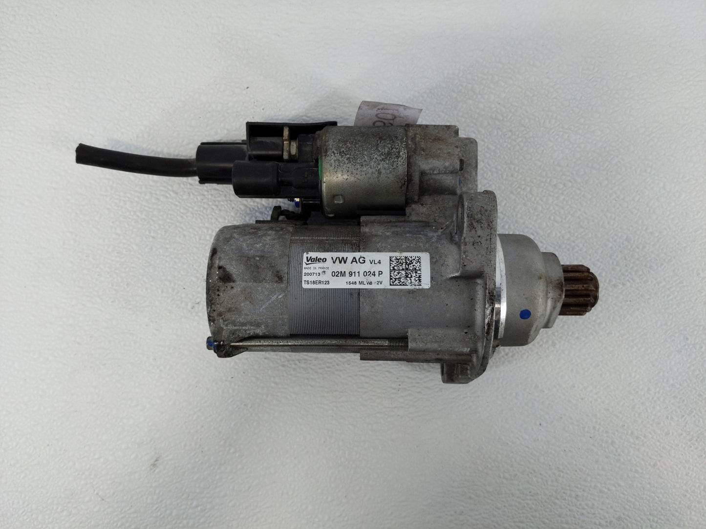 2005-2014 Volkswagen Jetta Car Starter Motor Solenoid OEM P/N:02M 911 024 P Fits OEM Used Auto Parts - Oemusedautoparts1.com