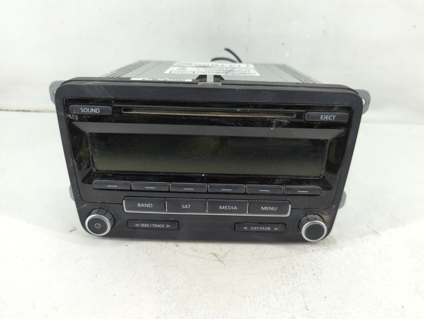 2014 Volkswagen Jetta Radio AM FM Cd Player Receiver Replacement Fits Fits 2013 2015 OEM Used Auto Parts - Oemusedautoparts1