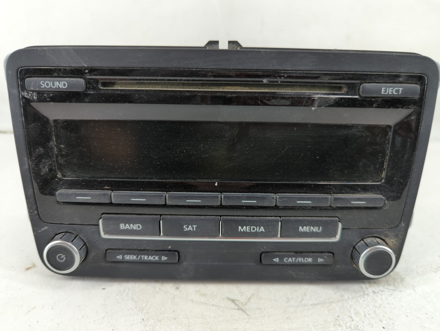 2014 Volkswagen Jetta Radio AM FM Cd Player Receiver Replacement Fits Fits 2013 2015 OEM Used Auto Parts - Oemusedautoparts1