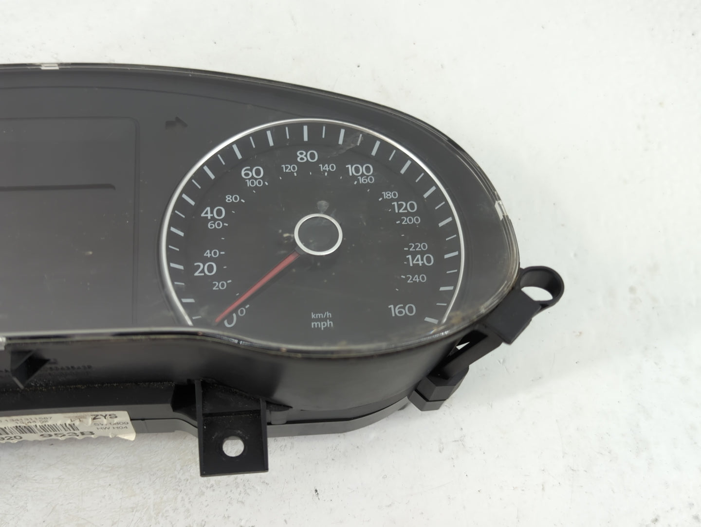 2014 Volkswagen Jetta Instrument Cluster Speedometer Gauges P/N:5C6920953B Fits OEM Used Auto Parts - Oemusedautoparts1.com