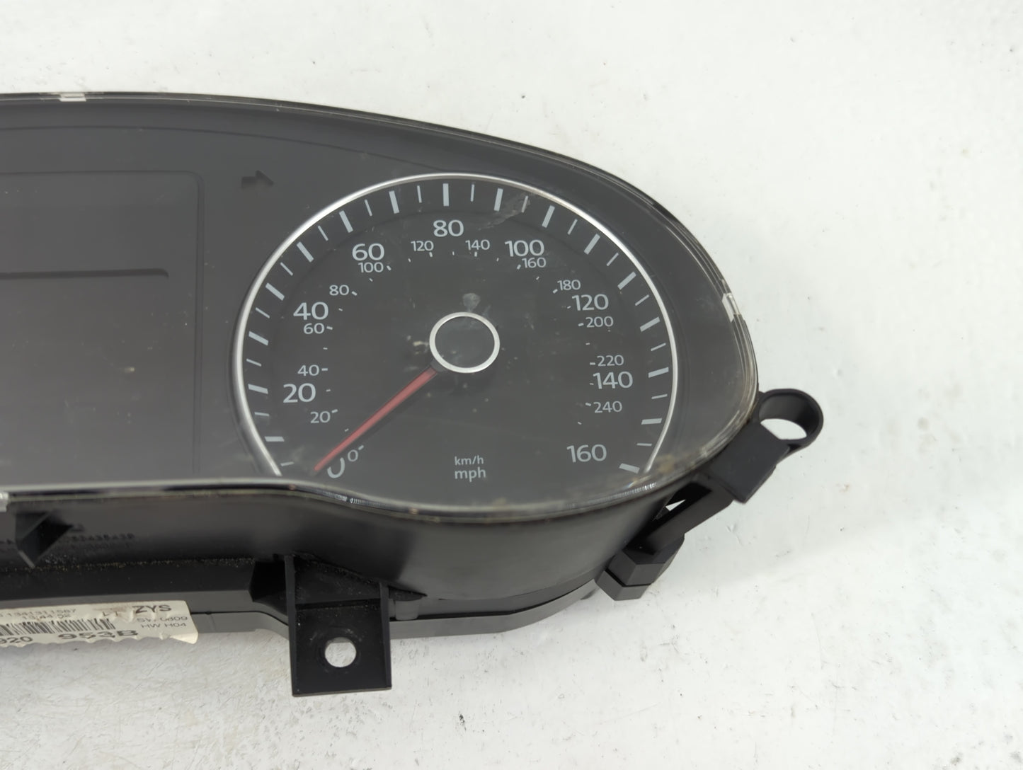2014 Volkswagen Jetta Instrument Cluster Speedometer Gauges P/N:5C6920953B Fits OEM Used Auto Parts - Oemusedautoparts1.com
