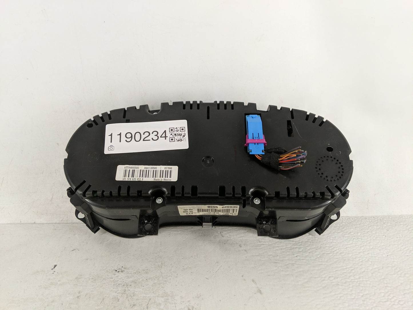 2014 Volkswagen Jetta Instrument Cluster Speedometer Gauges P/N:A2C84600500 Fits OEM Used Auto Parts - Oemusedautoparts1.com