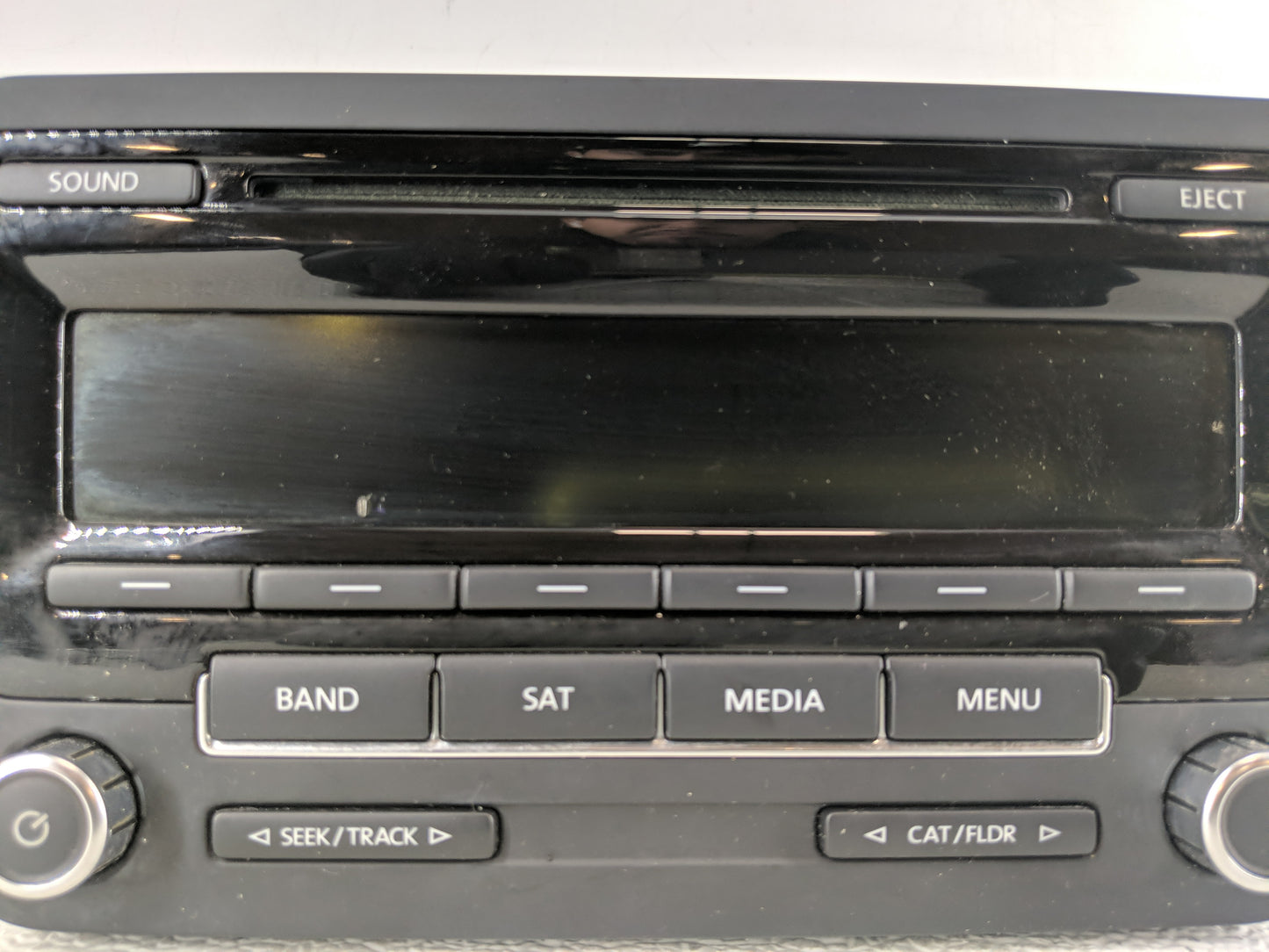 2012-2017 Volkswagen Jetta Radio AM FM Cd Player Receiver Replacement P/N:1K0 035 164 F Fits Fits 2012 2013 2014 2015 2016 2