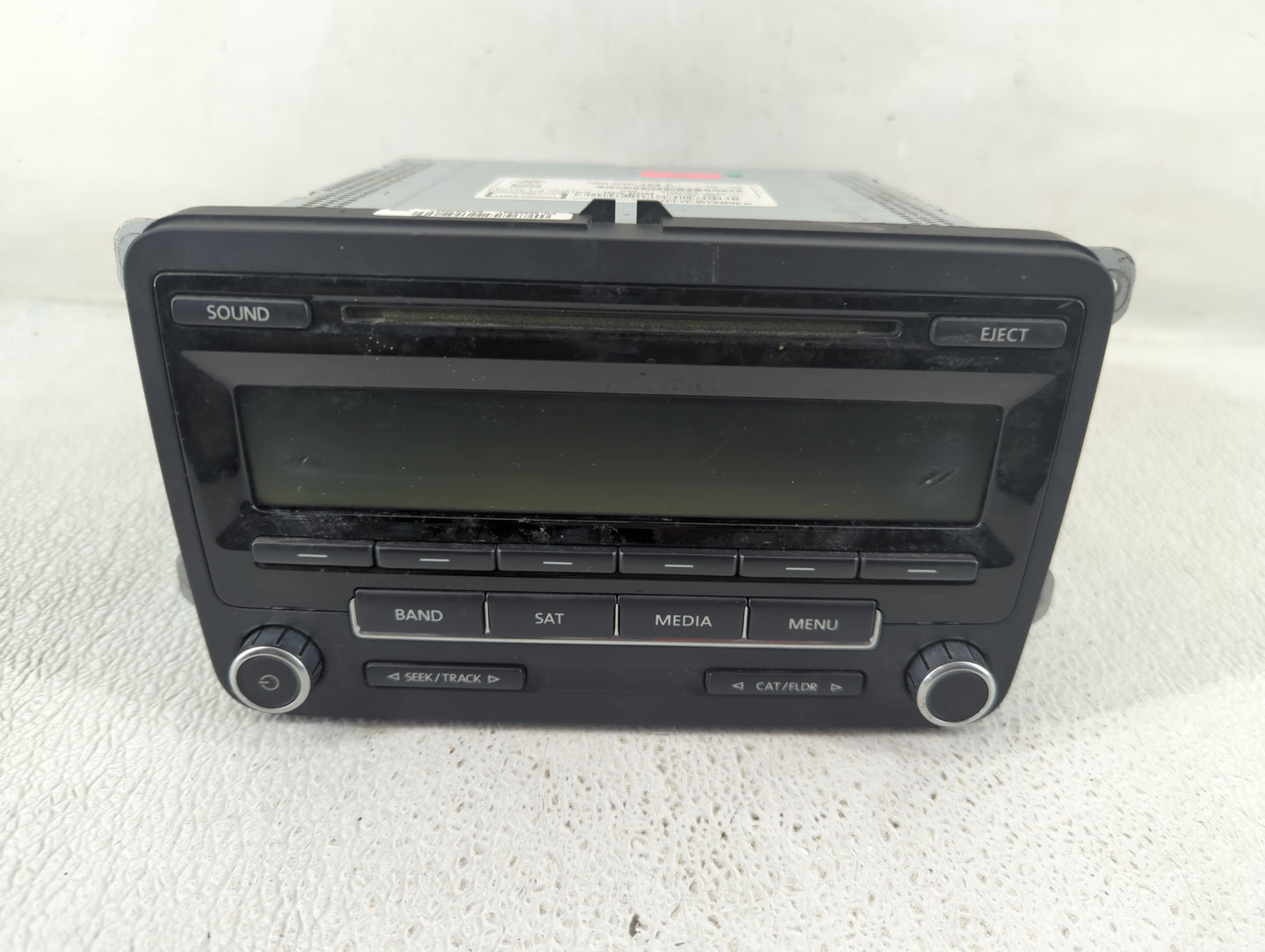 2012-2017 Volkswagen Jetta Radio AM FM Cd Player Receiver Replacement P/N:1K0 035 164 F Fits Fits 2012 2013 2014 2015 2016 2
