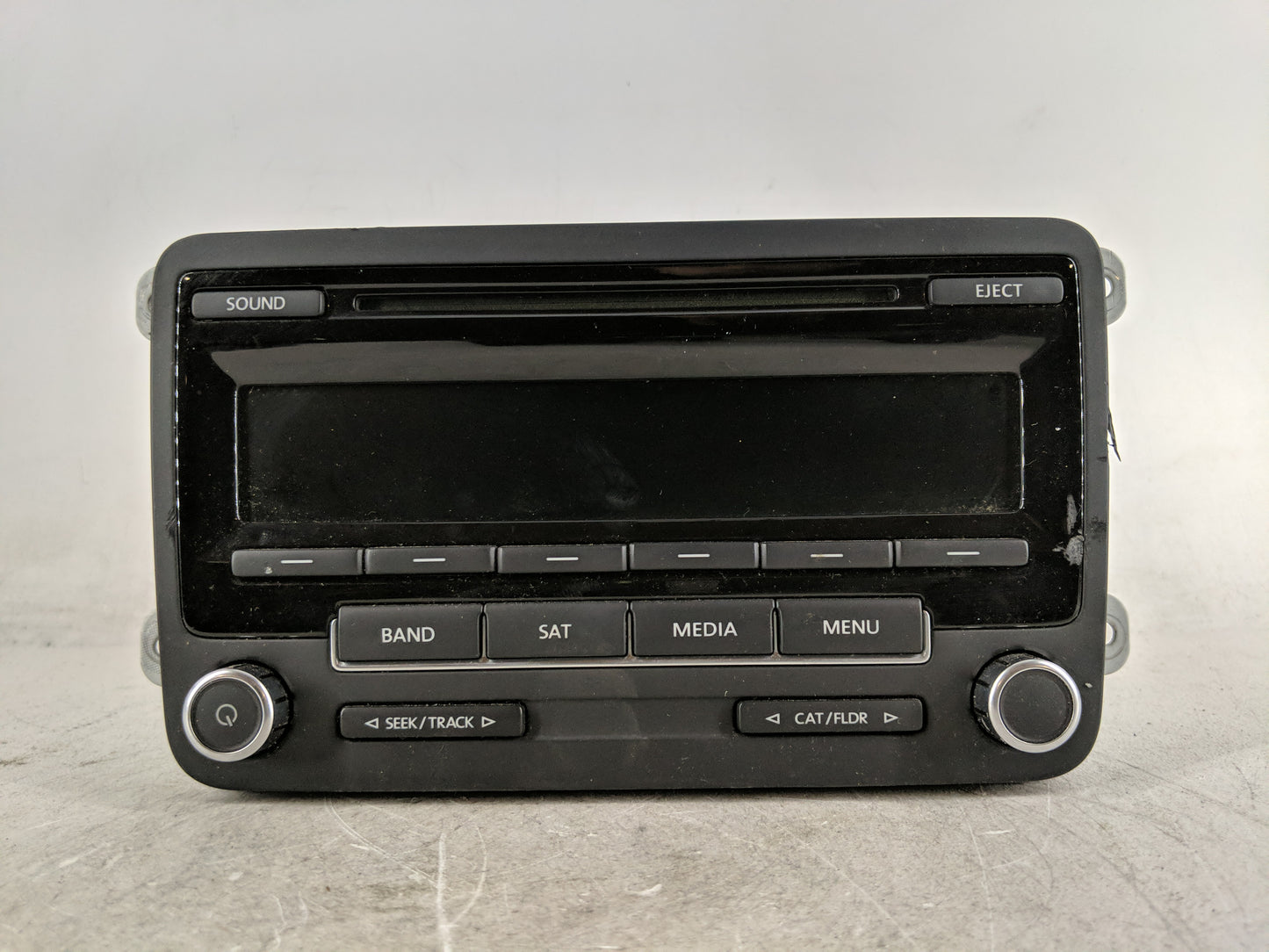 2014 Volkswagen Jetta Radio AM FM Cd Player Receiver Replacement P/N:1K0 035 164 F Fits OEM Used Auto Parts - Oemusedautopar