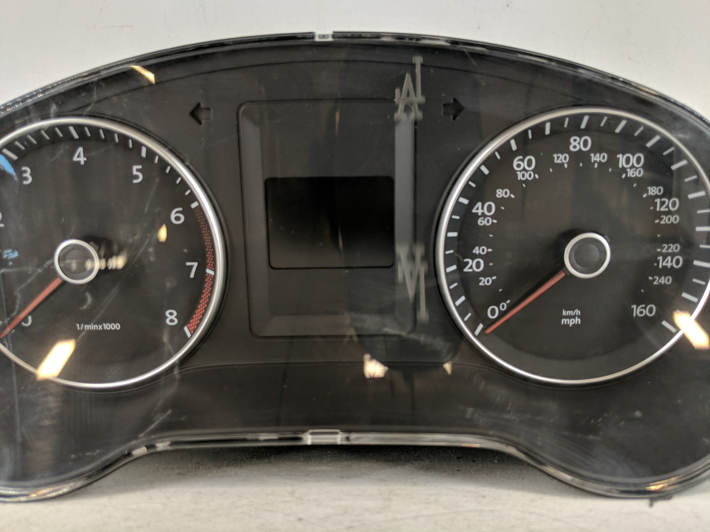 2014 Volkswagen Jetta Instrument Cluster Speedometer Gauges P/N:A2C53219792 Fits OEM Used Auto Parts - Oemusedautoparts1.com