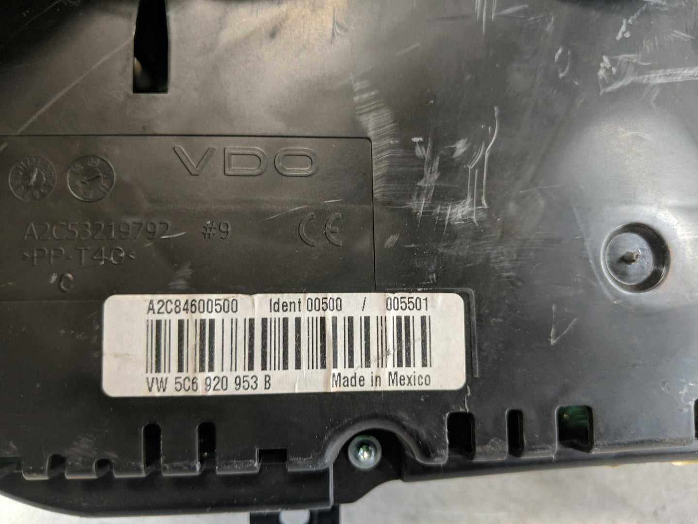2014 Volkswagen Jetta Instrument Cluster Speedometer Gauges P/N:5C6 920 953 B Fits OEM Used Auto Parts - Oemusedautoparts1.c