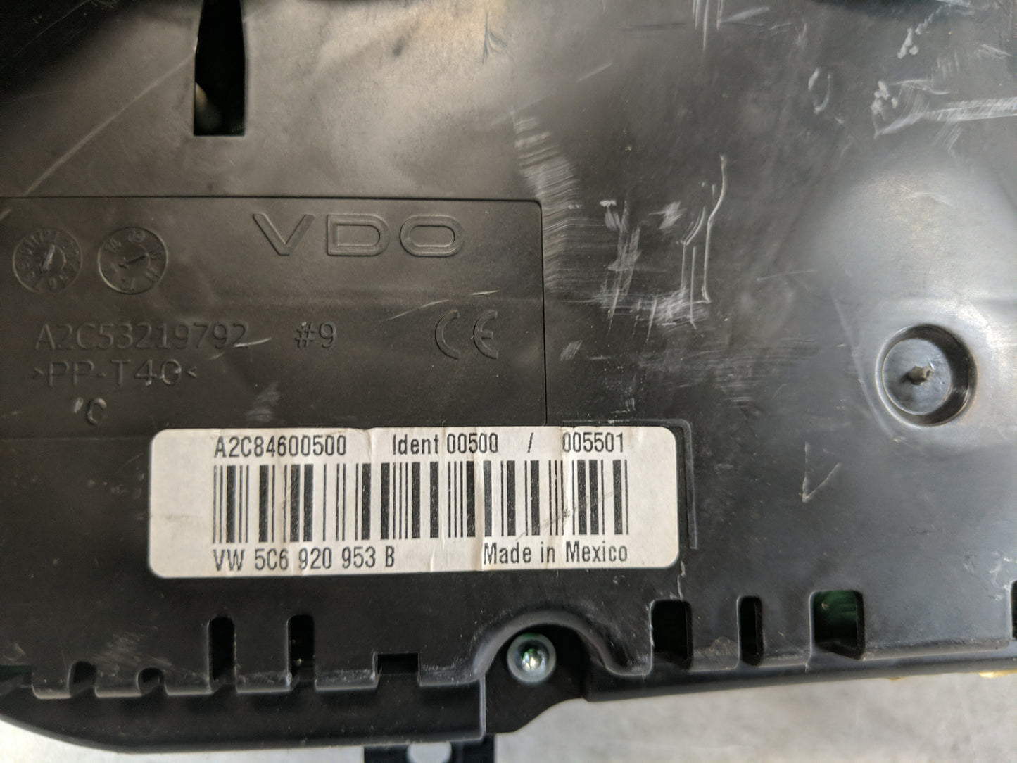 2014 Volkswagen Jetta Instrument Cluster Speedometer Gauges P/N:5C6 920 953 B Fits OEM Used Auto Parts - Oemusedautoparts1.c