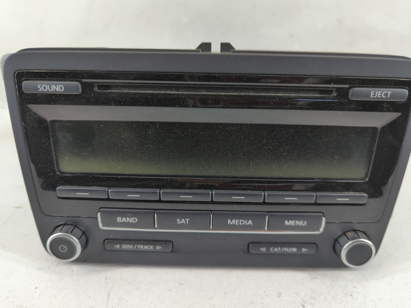 2014 Volkswagen Jetta Radio AM FM Cd Player Receiver Replacement P/N:1K0 035 164 F 28367806 Fits Fits 2013 2015 OEM Used Aut