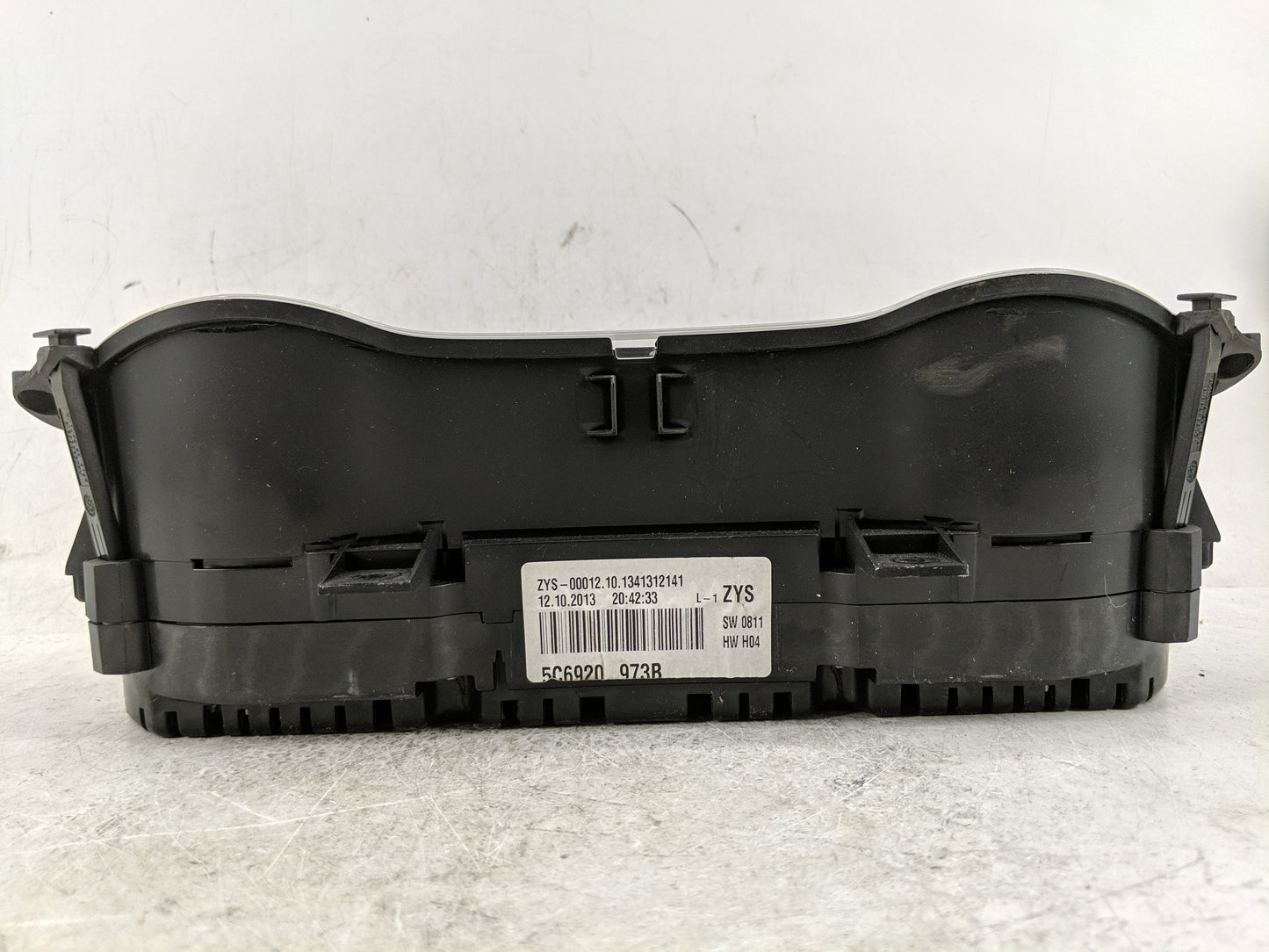 2014 Volkswagen Jetta Instrument Cluster Speedometer Gauges P/N:5C6920 973B Fits OEM Used Auto Parts - Oemusedautoparts1.com