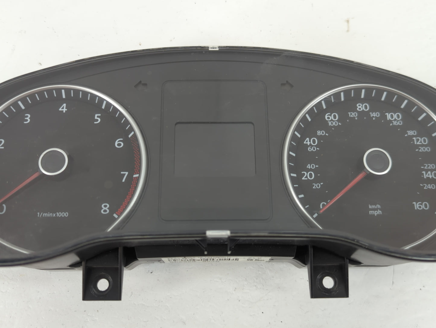 2014 Volkswagen Jetta Instrument Cluster Speedometer Gauges P/N:VW 5C6 920 953 B AC84600500 Fits OEM Used Auto Parts - Oemus