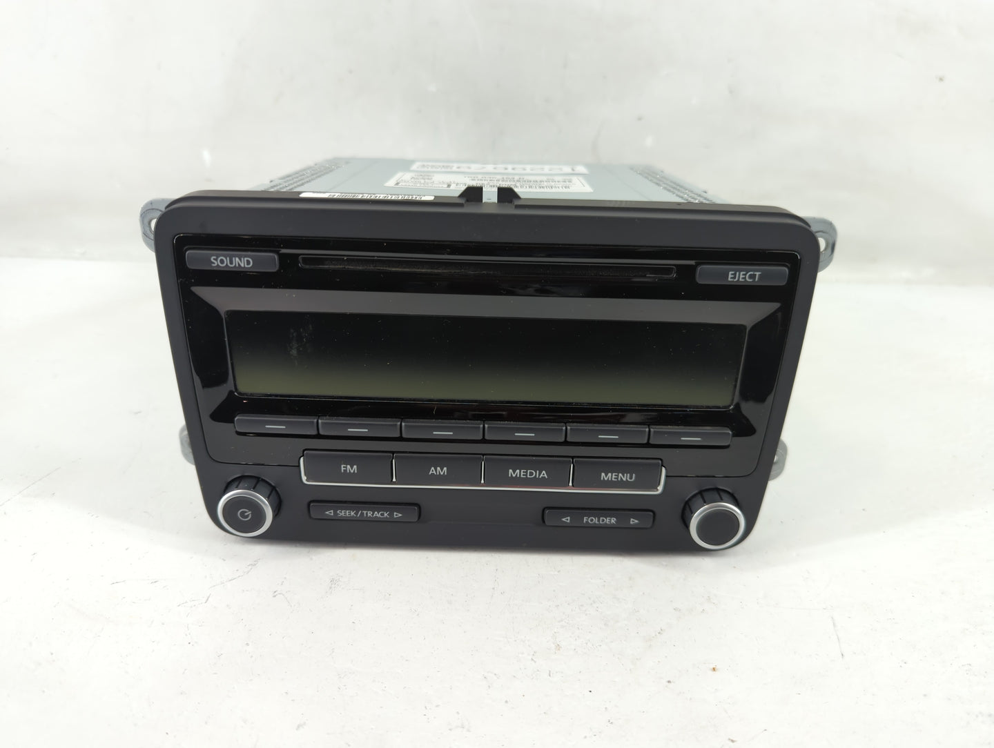 2011-2014 Volkswagen Jetta Radio AM FM Cd Player Receiver Replacement P/N:28352655 1K0 035 164 D Fits OEM Used Auto Parts - 