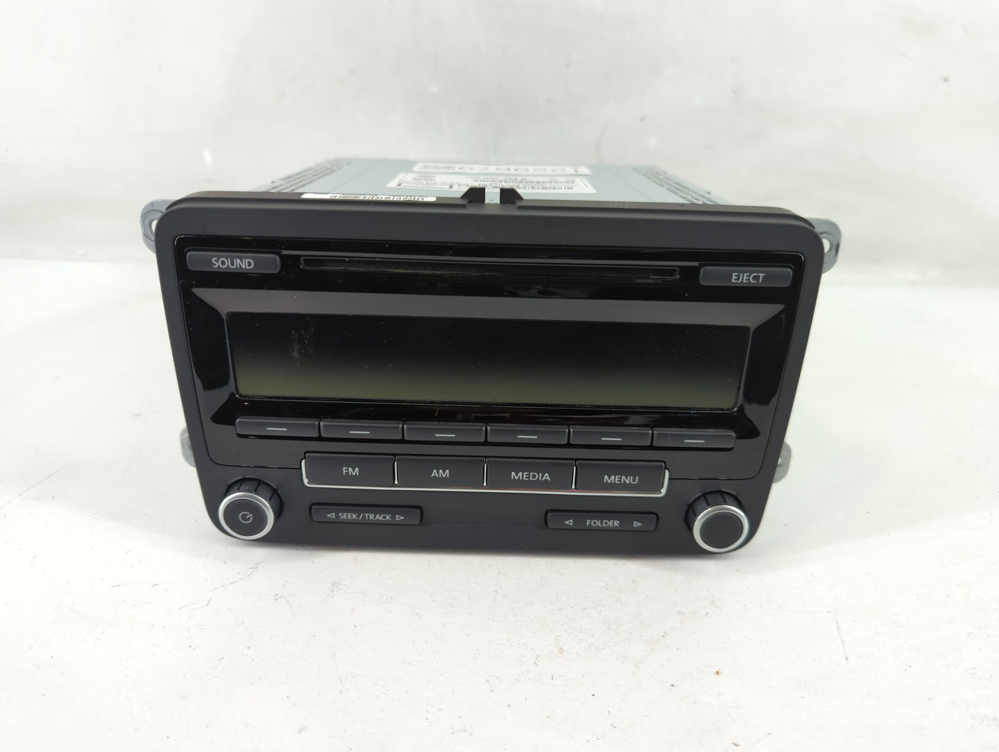 2011-2014 Volkswagen Jetta Radio AM FM Cd Player Receiver Replacement P/N:28352655 1K0 035 164 D Fits OEM Used Auto Parts - 