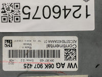 2014 Volkswagen Jetta PCM Engine Control Computer ECU ECM PCU OEM P/N:06K 907 425 Fits OEM Used Auto Parts - Oemusedautopart