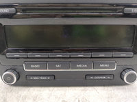 2014 Volkswagen Jetta Radio AM FM Cd Player Receiver Replacement P/N:1K0 035 164 F Fits Fits 2013 2015 OEM Used Auto Parts -