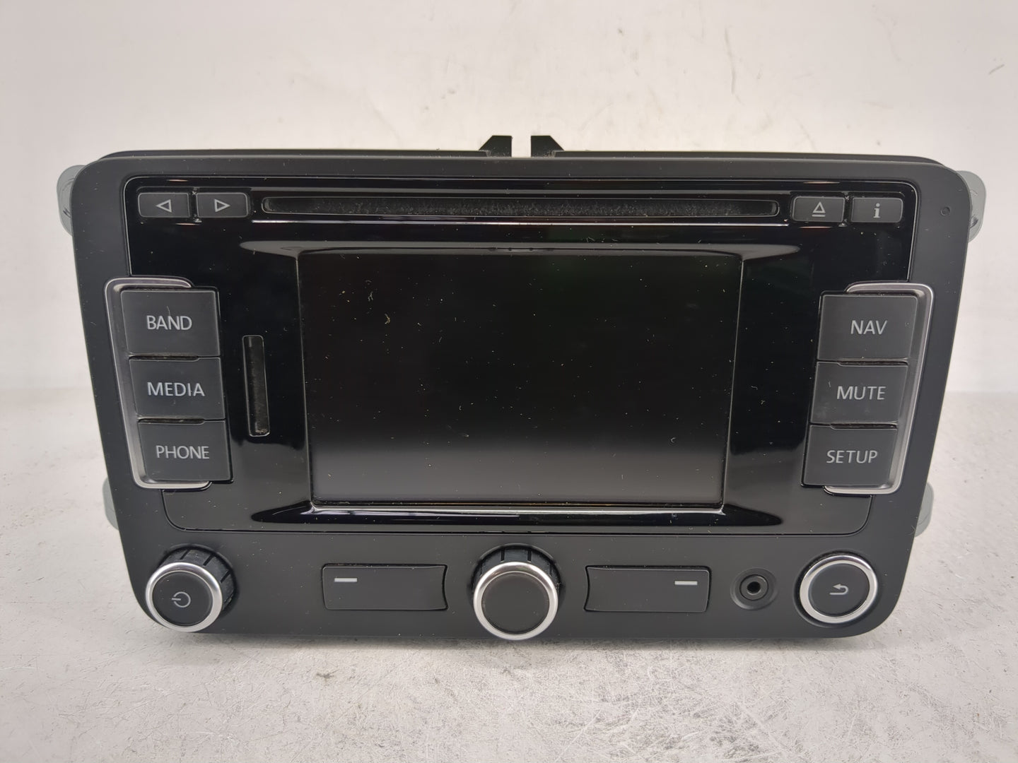 2011-2014 Volkswagen Jetta Radio AM FM Cd Player Receiver Replacement P/N:1K0 035 274 P Fits OEM Used Auto Parts - Oemusedau