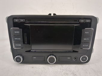compare product 2011-2014 Volkswagen Jetta Radio AM FM Cd Player Receiver Replacement P/N:1K0 035 274 P Fits OEM Used Auto Parts